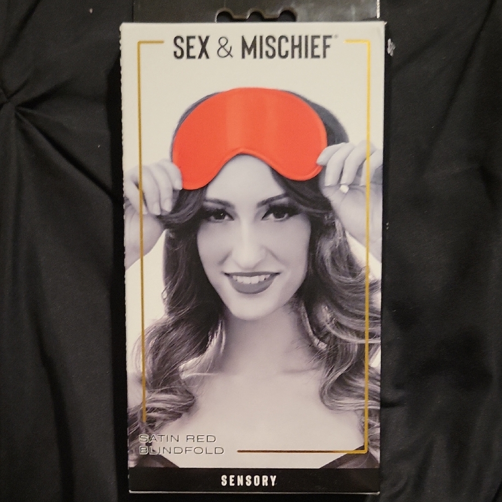 Satin Red Blindfold